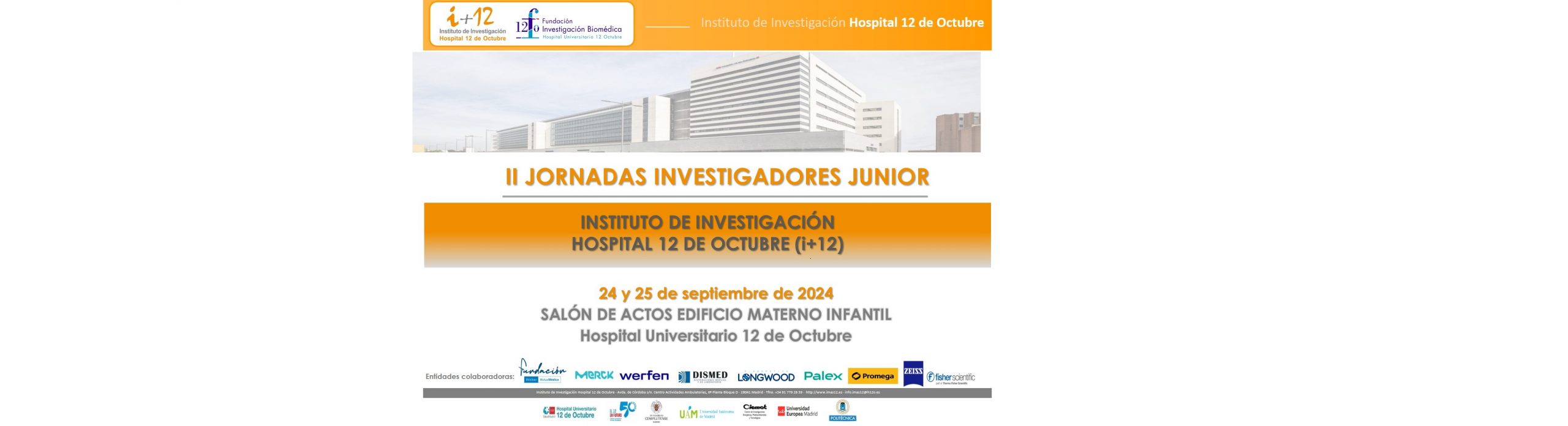 II JORNADAS INVESTIGADORES JUNIOR i+12 – SEPTIEMBRE 2024